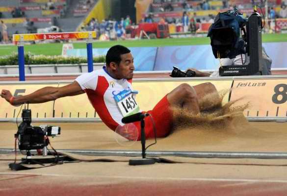 Ibrahim Camello, Medalla de Bronce een salto largo. Beijing 2008